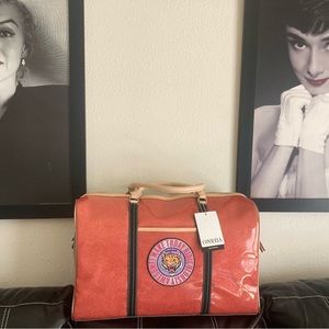 Consuela Adrian weekender bag.